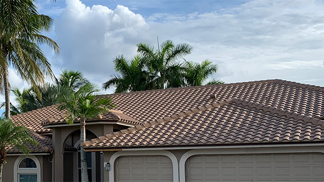 Image of a Boral roof home in Coral Springs, FL