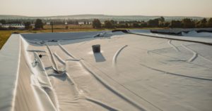 Commercial roofing material