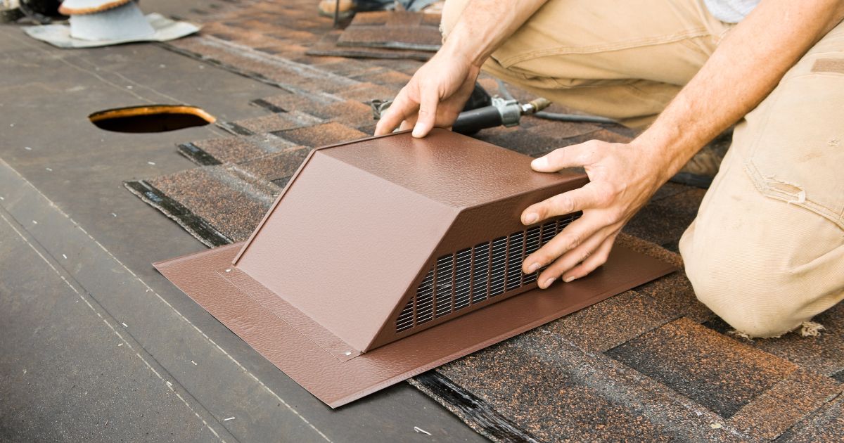 Installing a roof vent